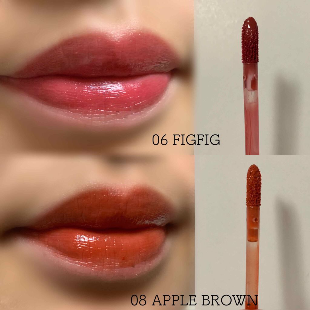 グラスティングウォーターティント/rom&nd/リップティントを使ったクチコミ（2枚目）