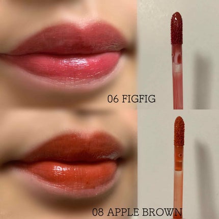 グラスティングウォーターティント/rom&nd/リップティントを使ったクチコミ(2枚目)