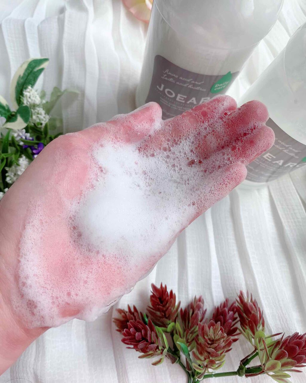 スムースクレンズシャンプー／スムーススリークトリートメント/JOEARO/市販シャンプーを使ったクチコミ（3枚目）