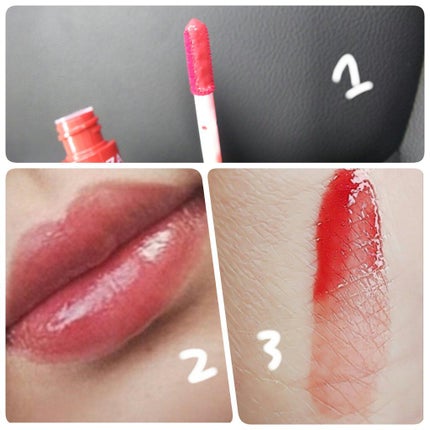 ウォータリーティントリップ/CEZANNE/リップティントを使ったクチコミ(2枚目)