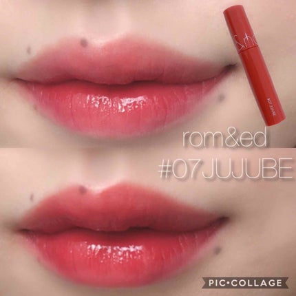 ジューシーラスティングティント/rom&nd/リップティントを使ったクチコミ(1枚目)