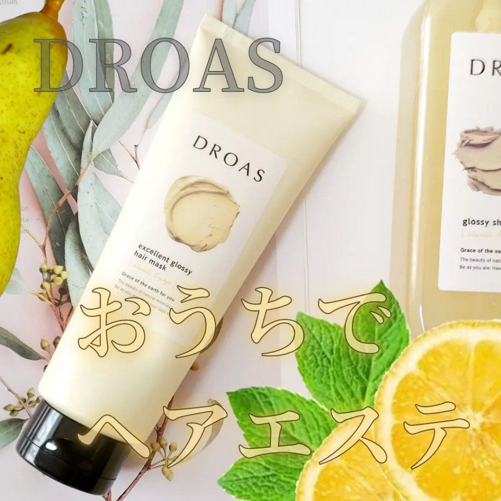 クレイヘアマスク エクセレントグロッシー/DROAS/ヘアマスク・ヘアパックを使ったクチコミ（1枚目）