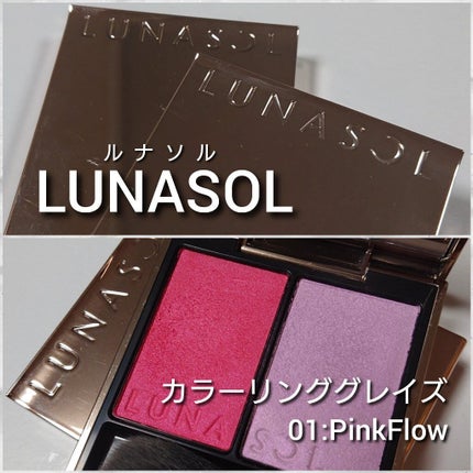 カラーリンググレイズ/LUNASOL/パウダーチークを使ったクチコミ(2枚目)