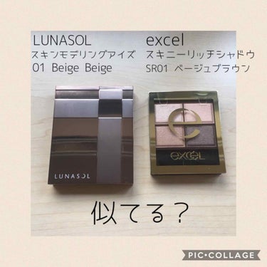 スキンモデリングアイズ/LUNASOL/アイシャドウパレットを使ったクチコミ（1枚目）