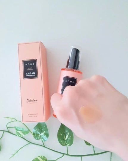 モモアルガンヘアエッセンス/ガランビュー/ヘアオイルを使ったクチコミ(3枚目)