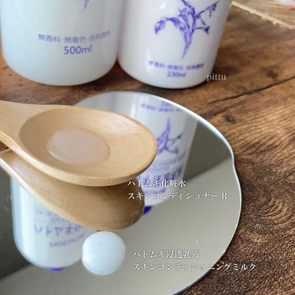 ハトムギ化粧水(ナチュリエ スキンコンディショナー R )/ナチュリエ/化粧水を使ったクチコミ(2枚目)