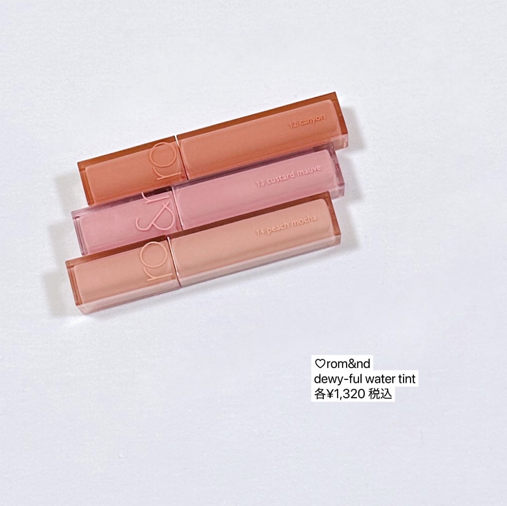 デュイフルウォーターティント/rom&nd/リップティントを使ったクチコミ(6枚目)