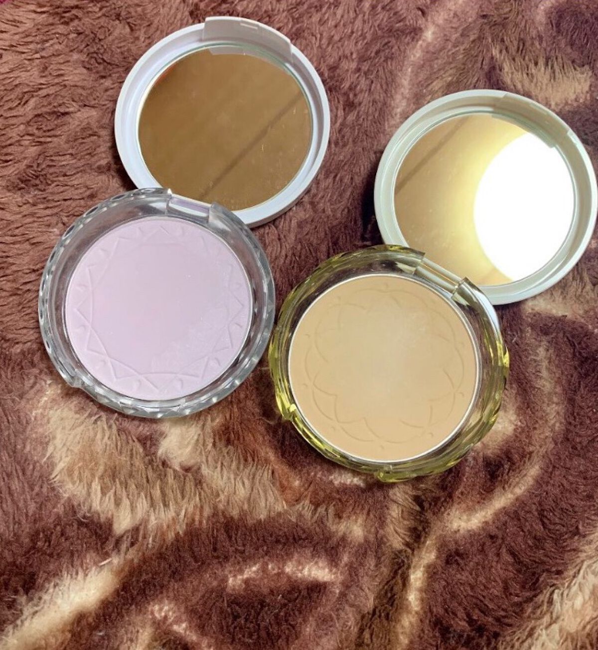 UVクリアフェイスパウダー/CEZANNE/プレストパウダーを使ったクチコミ（1枚目）