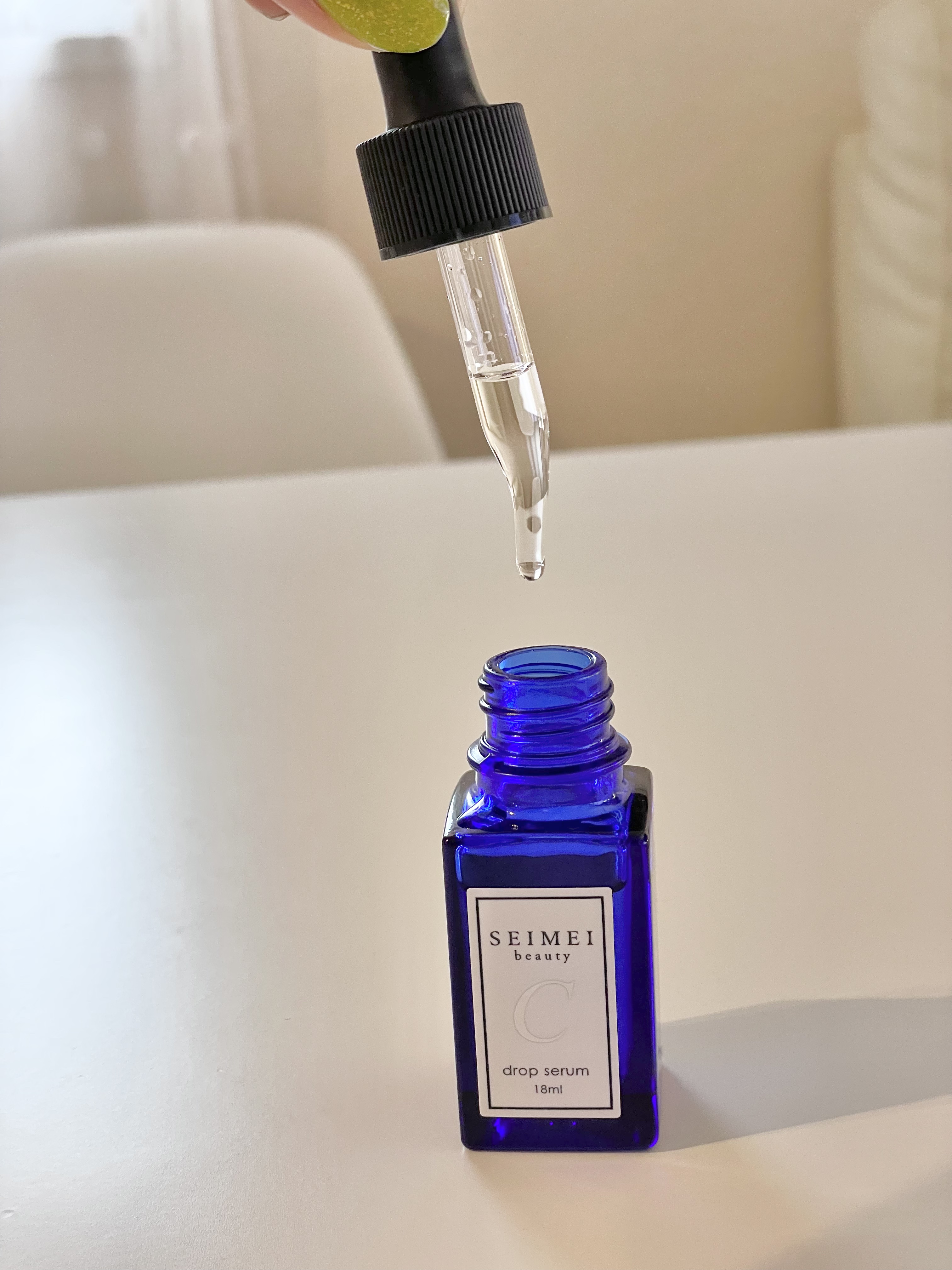 フレッシュCドロップセラム/SEIMEI/美容液を使ったクチコミ（3枚目）