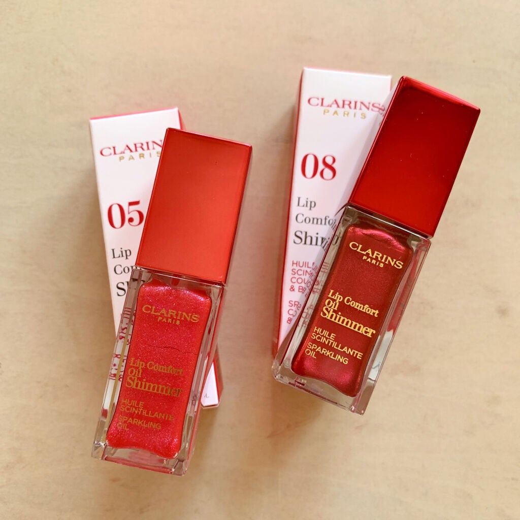 コンフォート リップオイル シマー/CLARINS/リップグロスを使ったクチコミ(1枚目)