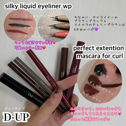シルキーリキッドアイライナーWP/D-UP/リキッドアイライナーを使ったクチコミ(2枚目)