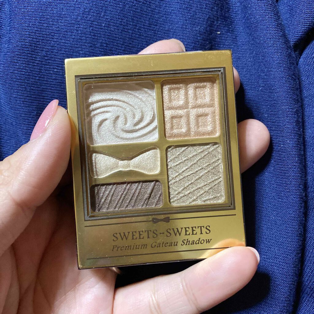 プレミアムガトーシャドウ/スウィーツ スウィーツ/アイシャドウパレットを使ったクチコミ(1枚目)