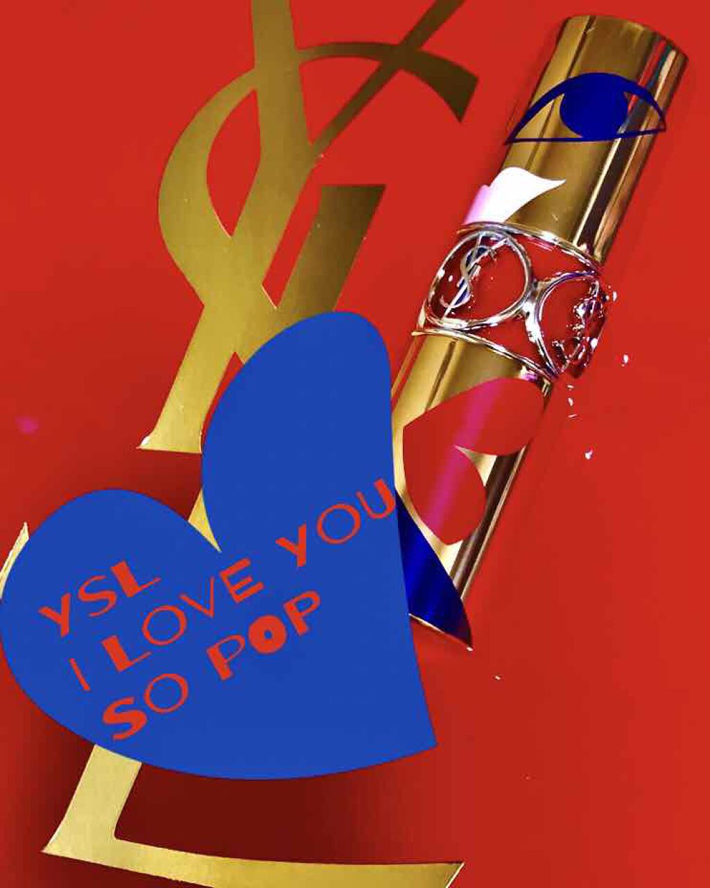 ルージュ ヴォリュプテ シャイン コレクター/YVES SAINT LAURENT BEAUTE/口紅を使ったクチコミ（1枚目）