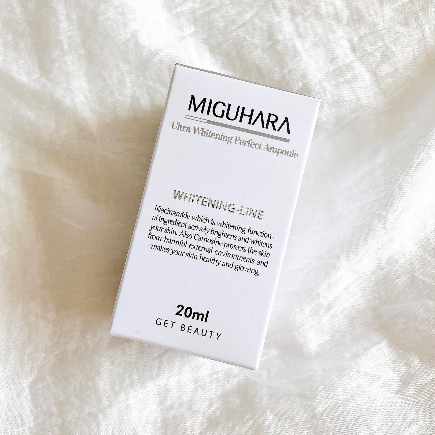 Ultra Whitening Perfect Ampoule/MIGUHARA/美容液を使ったクチコミ(7枚目)