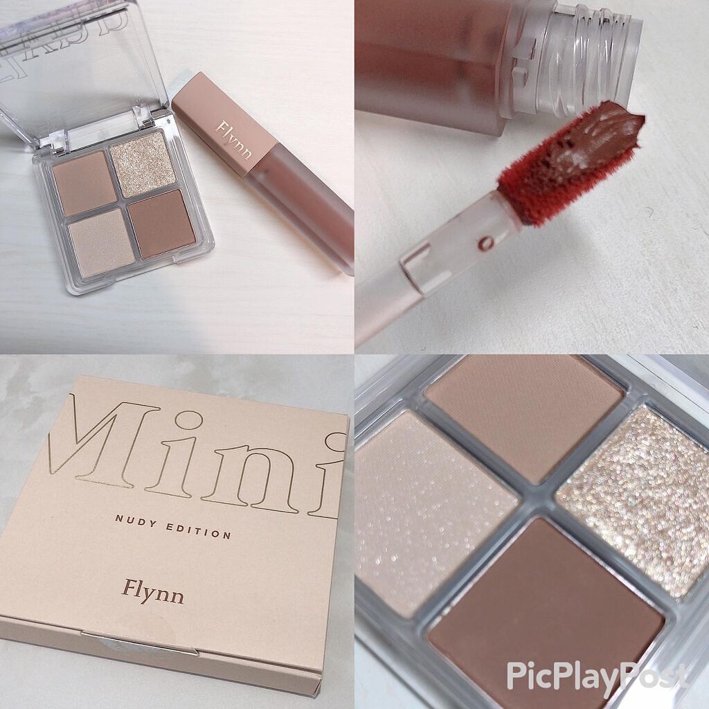 ミニヌーディーエディション/Flynn/メイクアップキットを使ったクチコミ（2枚目）