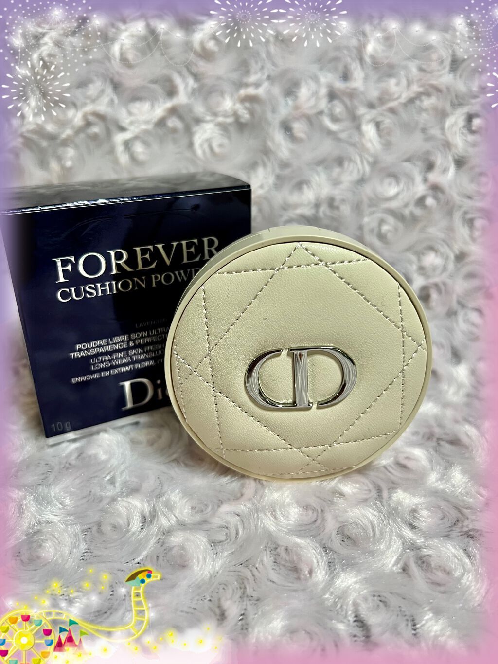 ディオールスキン フォーエヴァー クッション パウダー/Dior/ルースパウダーを使ったクチコミ(1枚目)