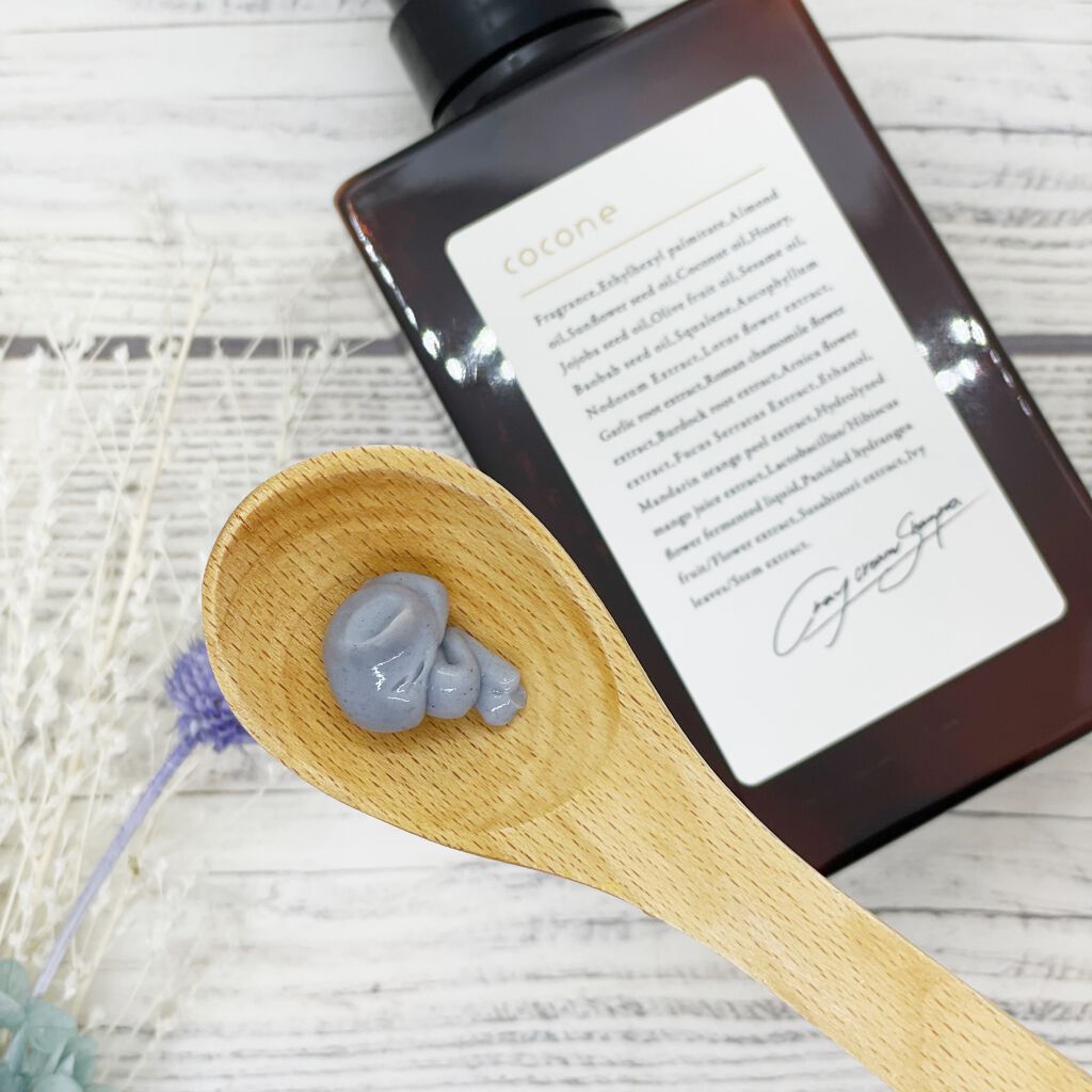 クレイクリームシャンプー(モイスト)/cocone/市販シャンプーを使ったクチコミ(3枚目)