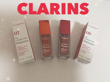 Lip Comfort Oil Shimmer/CLARINS/リップグロスを使ったクチコミ(1枚目)