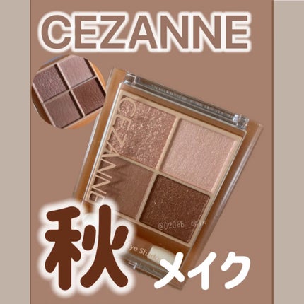 ベージュトーンアイシャドウ/CEZANNE/アイシャドウパレットを使ったクチコミ(1枚目)