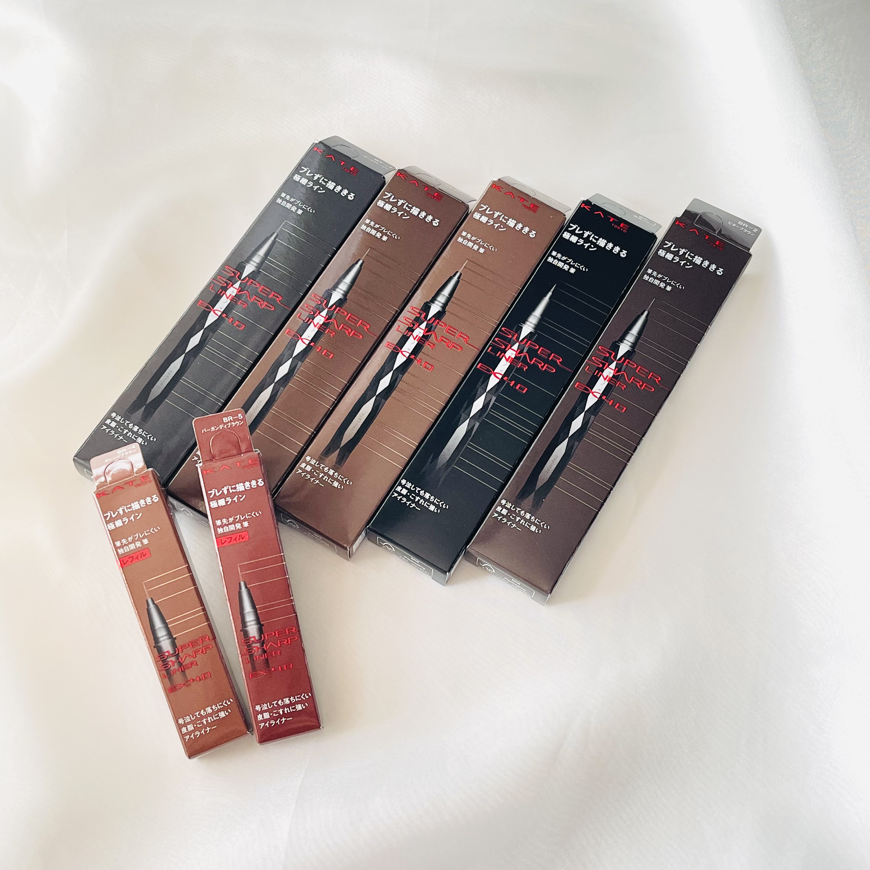 スーパーシャープライナーEX4.0 GY-1 ダークグレージュ/KATE/リキッドアイライナーを使ったクチコミ（1枚目）