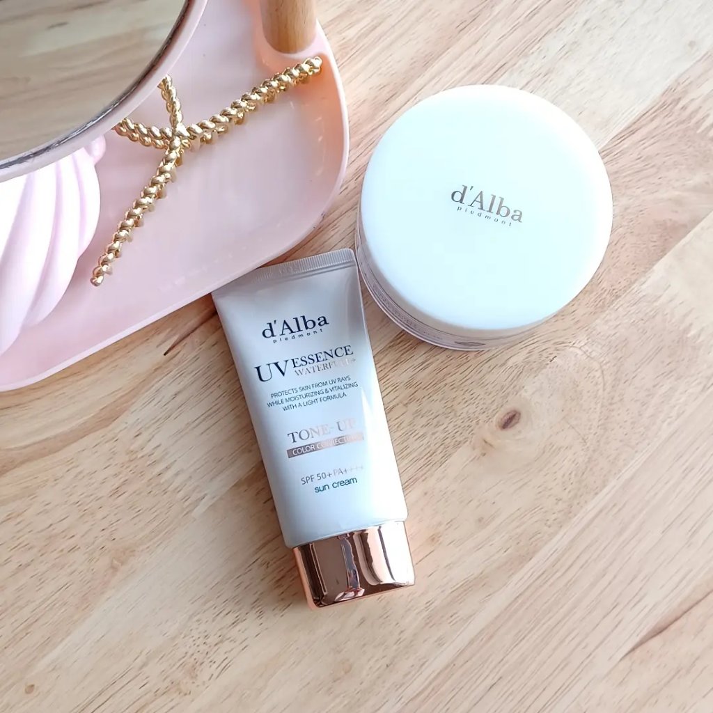 ウォータフルトーンアップサンクリーム/ダルバ/日焼け止めクリームを使ったクチコミ（1枚目）