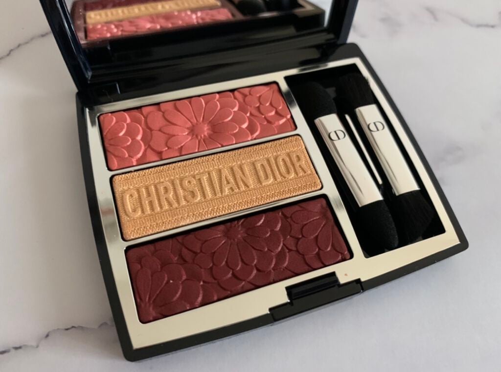 トリオ ブリック パレット<ピュア グロウ>/Dior/アイシャドウパレットを使ったクチコミ(1枚目)