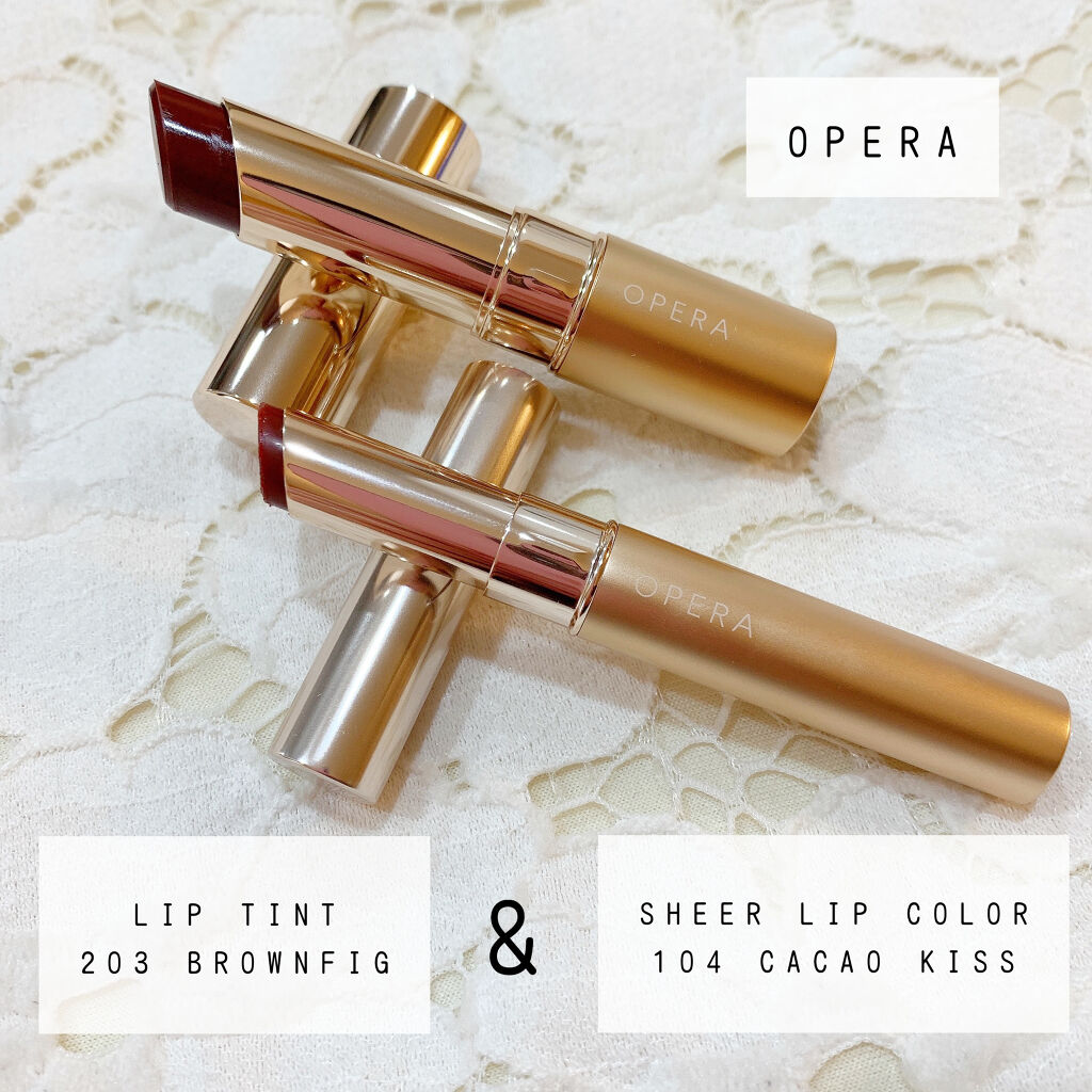 オペラ シアーリップカラー RN/OPERA/リップグロスを使ったクチコミ（1枚目）