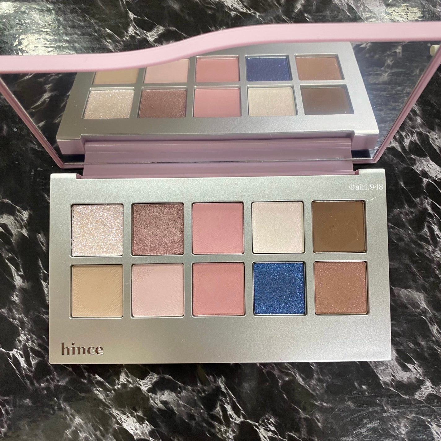 ニューデップスアイシャドウパレット/hince/アイシャドウパレットを使ったクチコミ(1枚目)