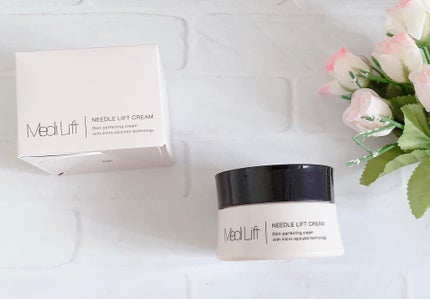 メディリフト ニードルリフトクリーム/YA-MAN TOKYO JAPAN/フェイスクリームを使ったクチコミ(2枚目)