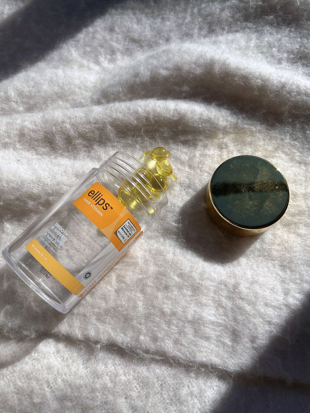 ヘアーオイル【スムース&シャイニー】/ellips/ヘアオイルを使ったクチコミ(1枚目)