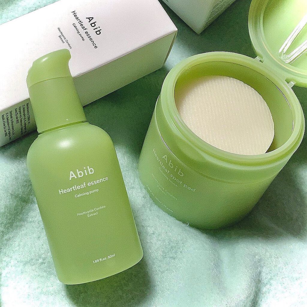 ドクダミカーミングタッチスポットパッド/Abib /トナーパッドを使ったクチコミ（1枚目）