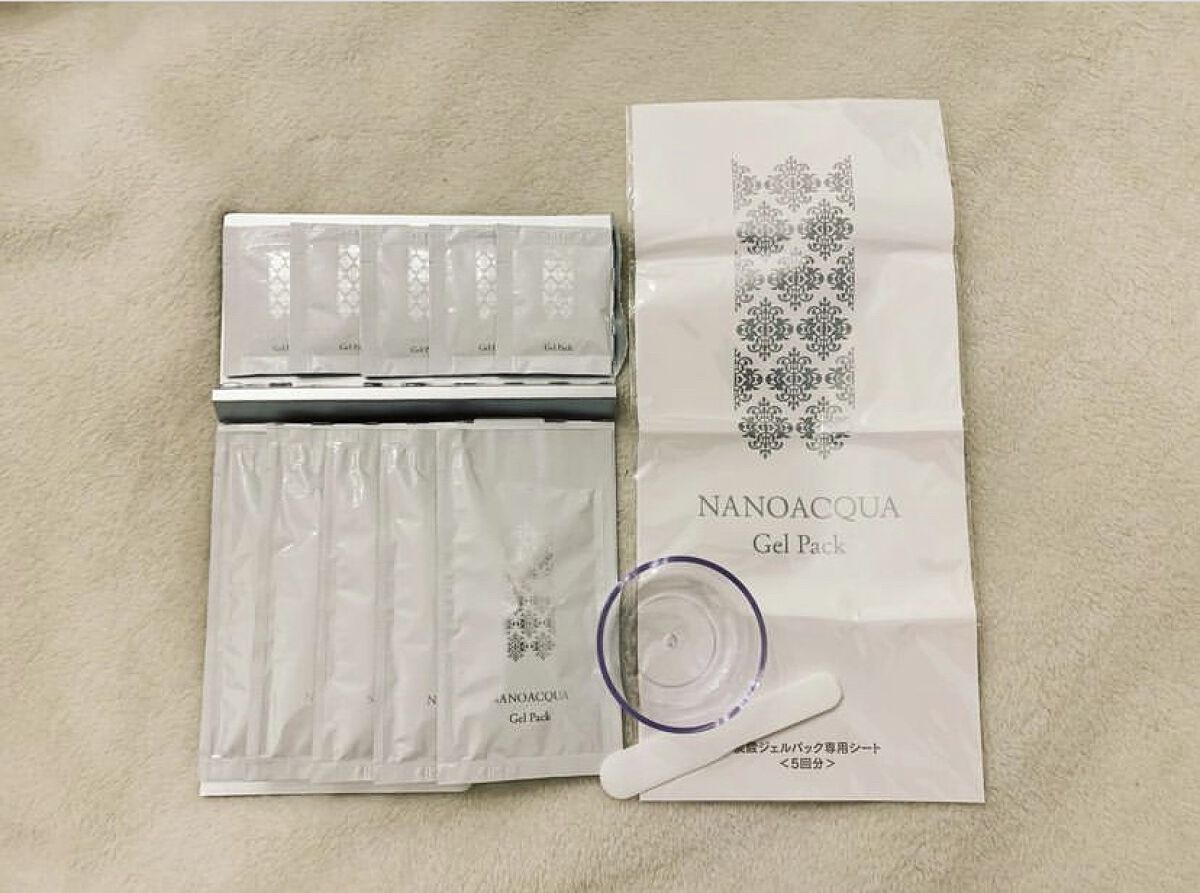炭酸ジェルパック/NANO ACQUA/洗い流すパック・マスクを使ったクチコミ（1枚目）