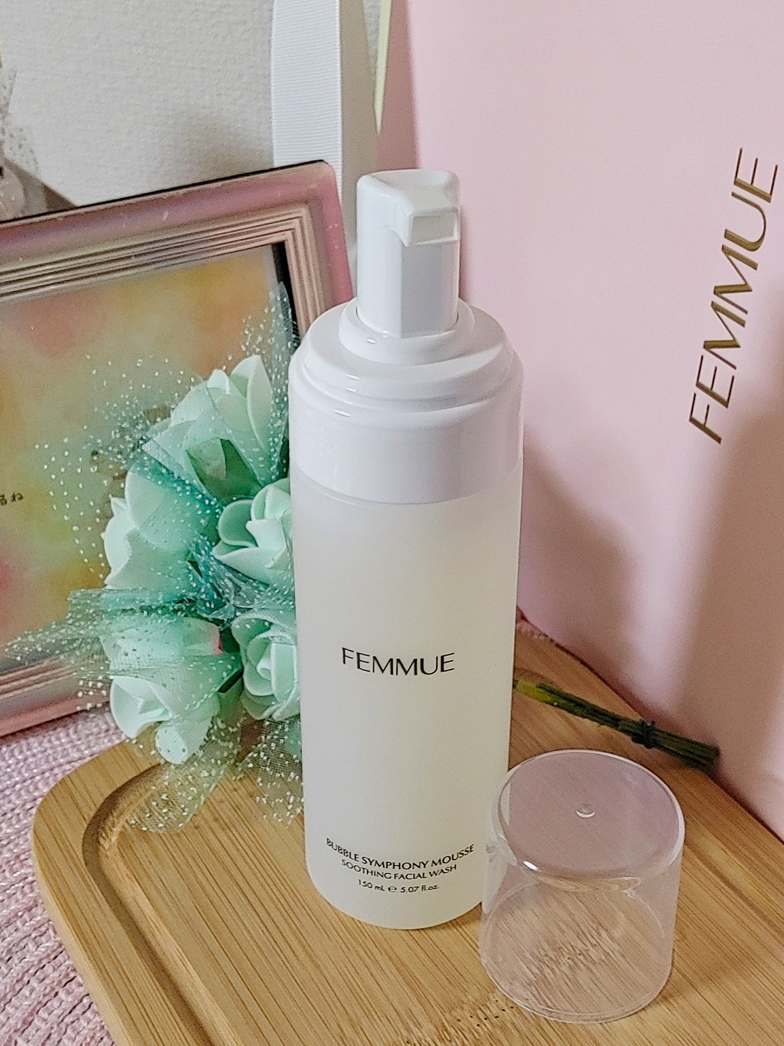 バブルシンフォニー ムースウォッシュ/FEMMUE/泡洗顔を使ったクチコミ（3枚目）