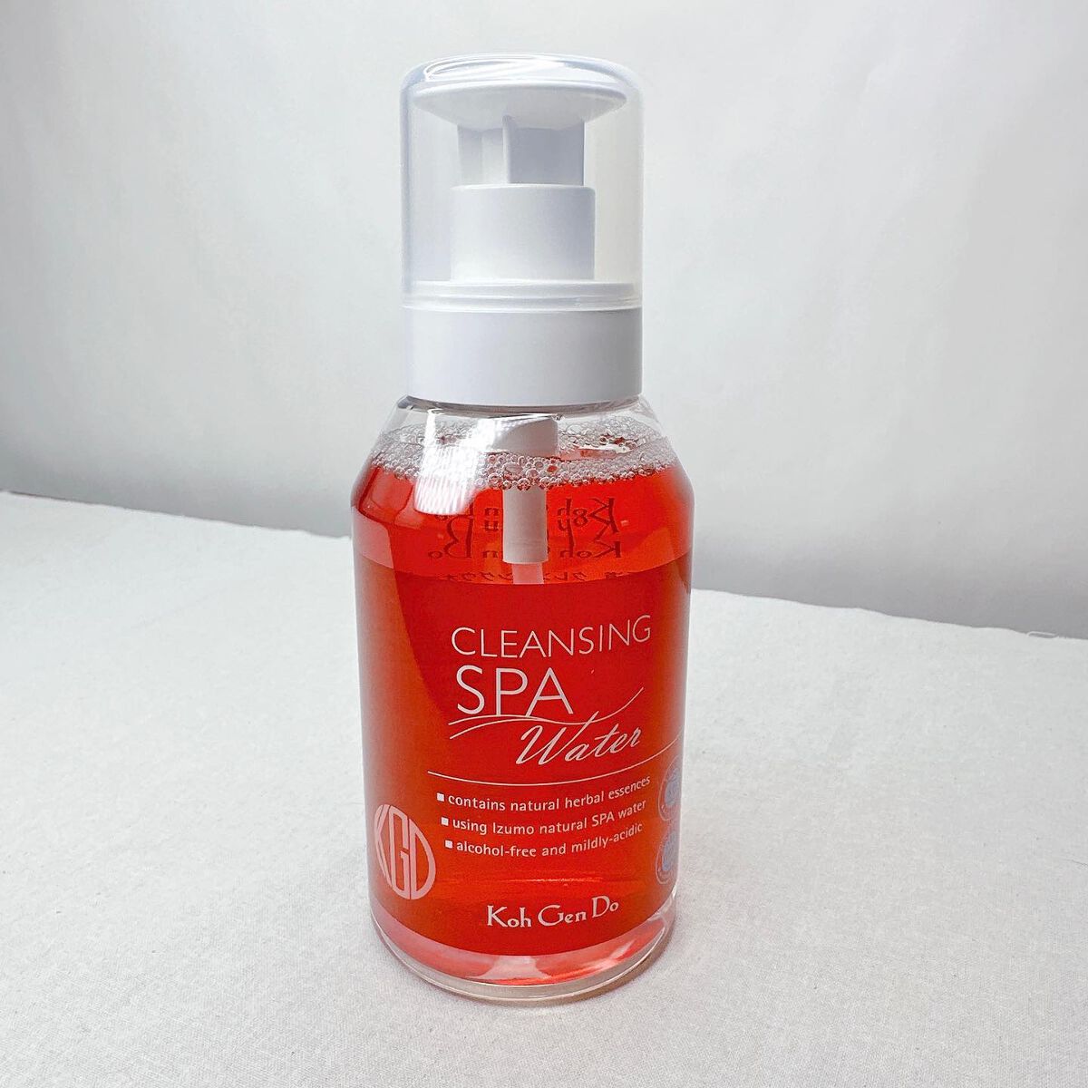 クレンジングウォーター ポンプヘッドタイプ 380ml/Koh Gen Do/クレンジングウォーターを使ったクチコミ（1枚目）