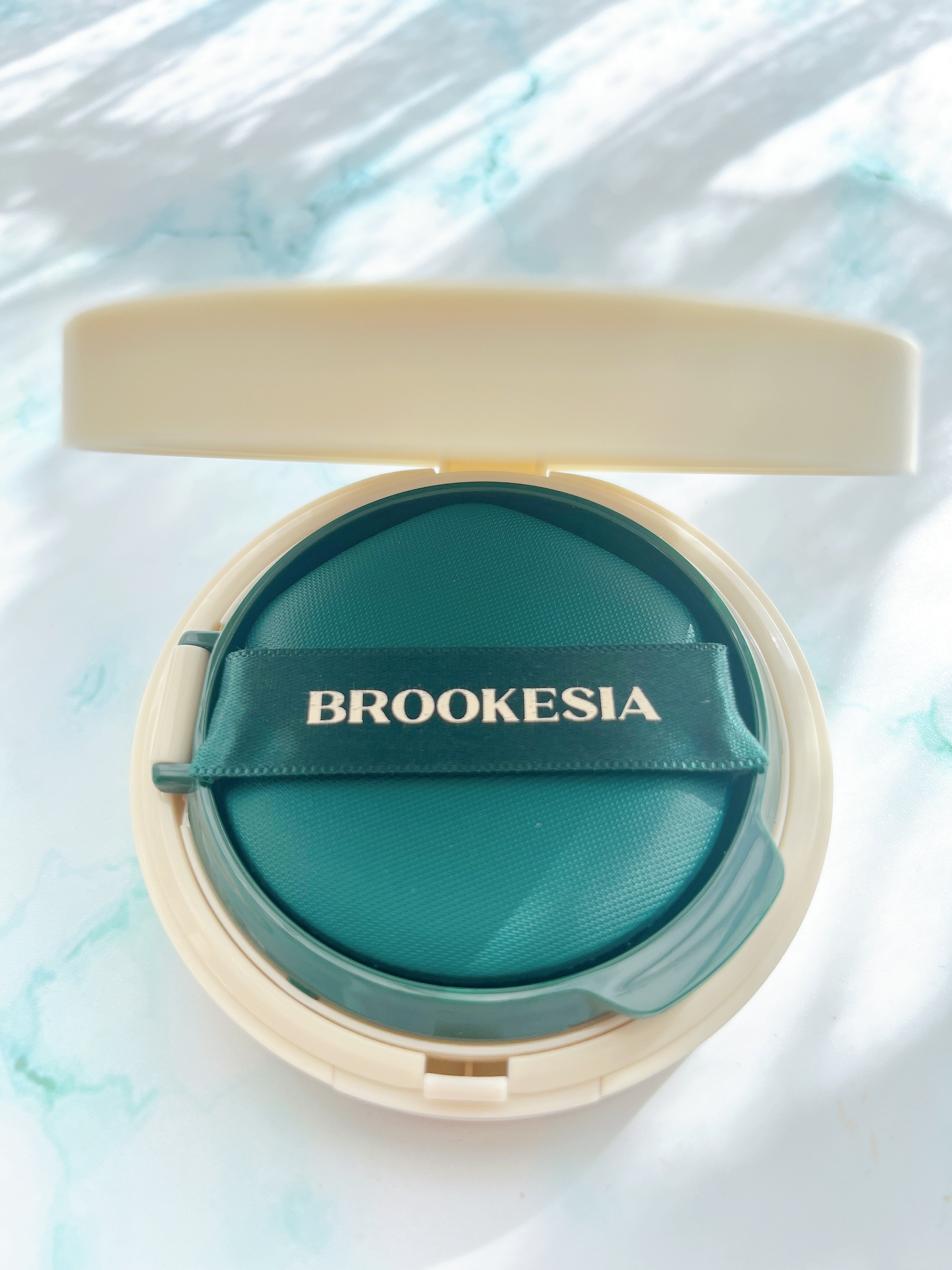 スキンエンハンサー コンパクトクッション（グロー) #2 ソフトロジー/BROOKESIA/クッションファンデーションを使ったクチコミ（1枚目）