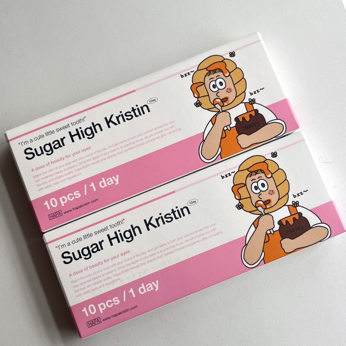 Suger High Kristin/Hapa kristin/カラーコンタクトレンズを使ったクチコミ(3枚目)