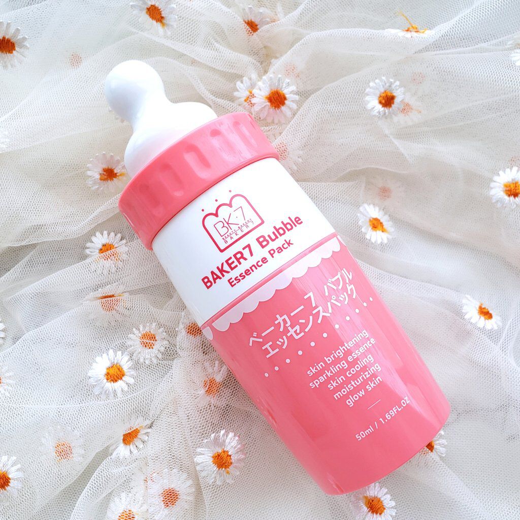 マジックバブルエッセンスパック(ピンク) /BAKER7/洗い流すパック・マスクを使ったクチコミ(2枚目)