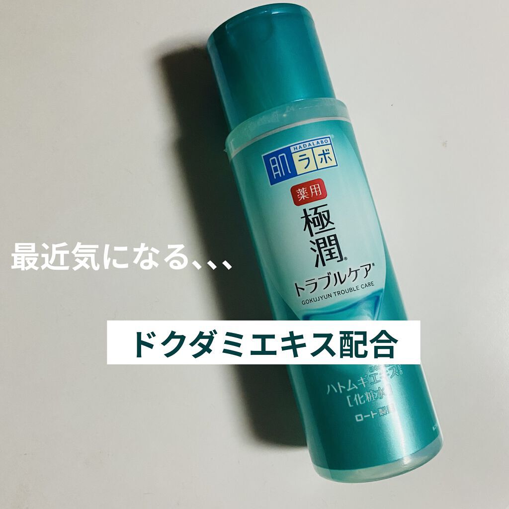 薬用 極潤 スキンコンディショナー/肌ラボ/化粧水を使ったクチコミ（1枚目）