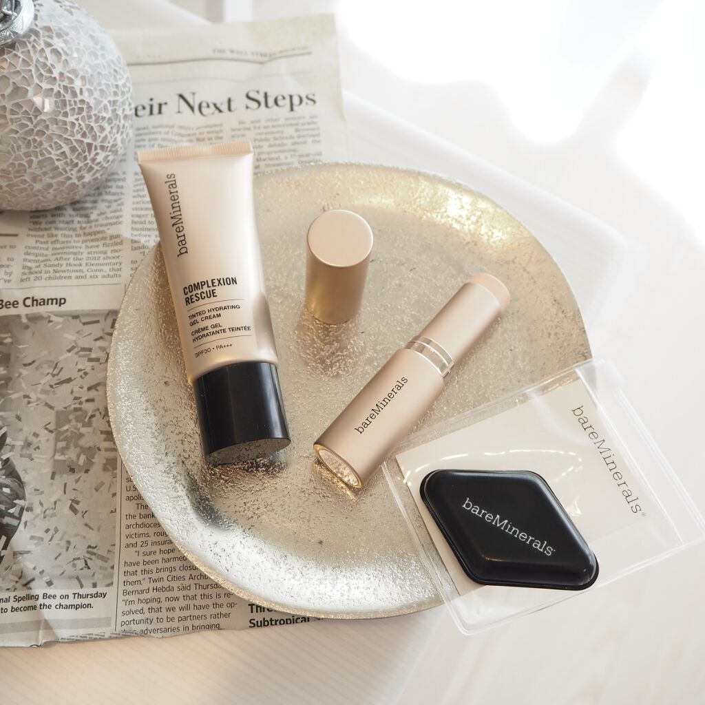 CR ティンテッド ジェル クリーム 01 オパール/bareMinerals/化粧下地を使ったクチコミ（1枚目）