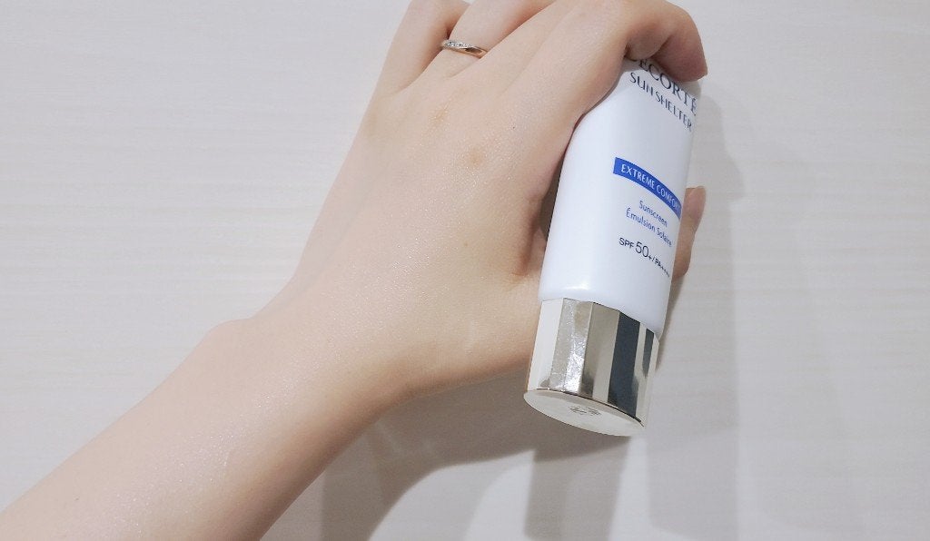 サンシェルター マルチ プロテクション コンフォート/DECORTÉ/日焼け止めミルクを使ったクチコミ(4枚目)