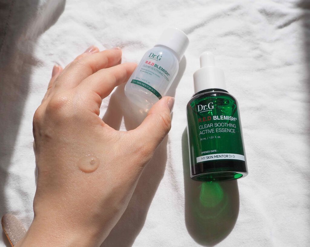 レッドブレミッシュスージングアクティブエッセンス/Dr.G/ブースター・導入液を使ったクチコミ(3枚目)