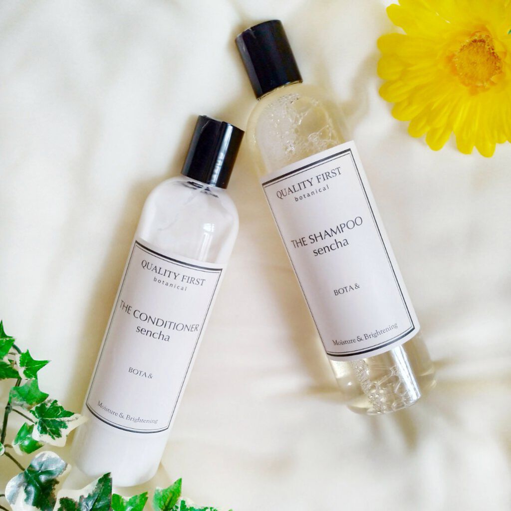 ボタアンド ザ シャンプー <sencha>/クオリティファースト/市販シャンプーを使ったクチコミ（2枚目）