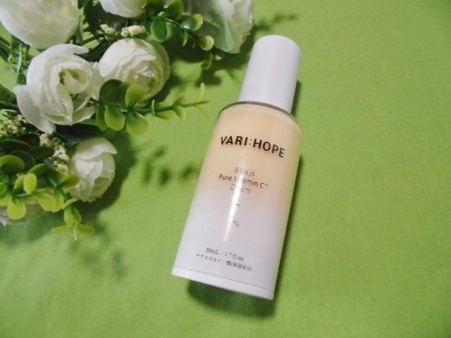 8デイズ ピュアビタミンCクリーム/VARI:HOPE/フェイスクリームを使ったクチコミ(1枚目)