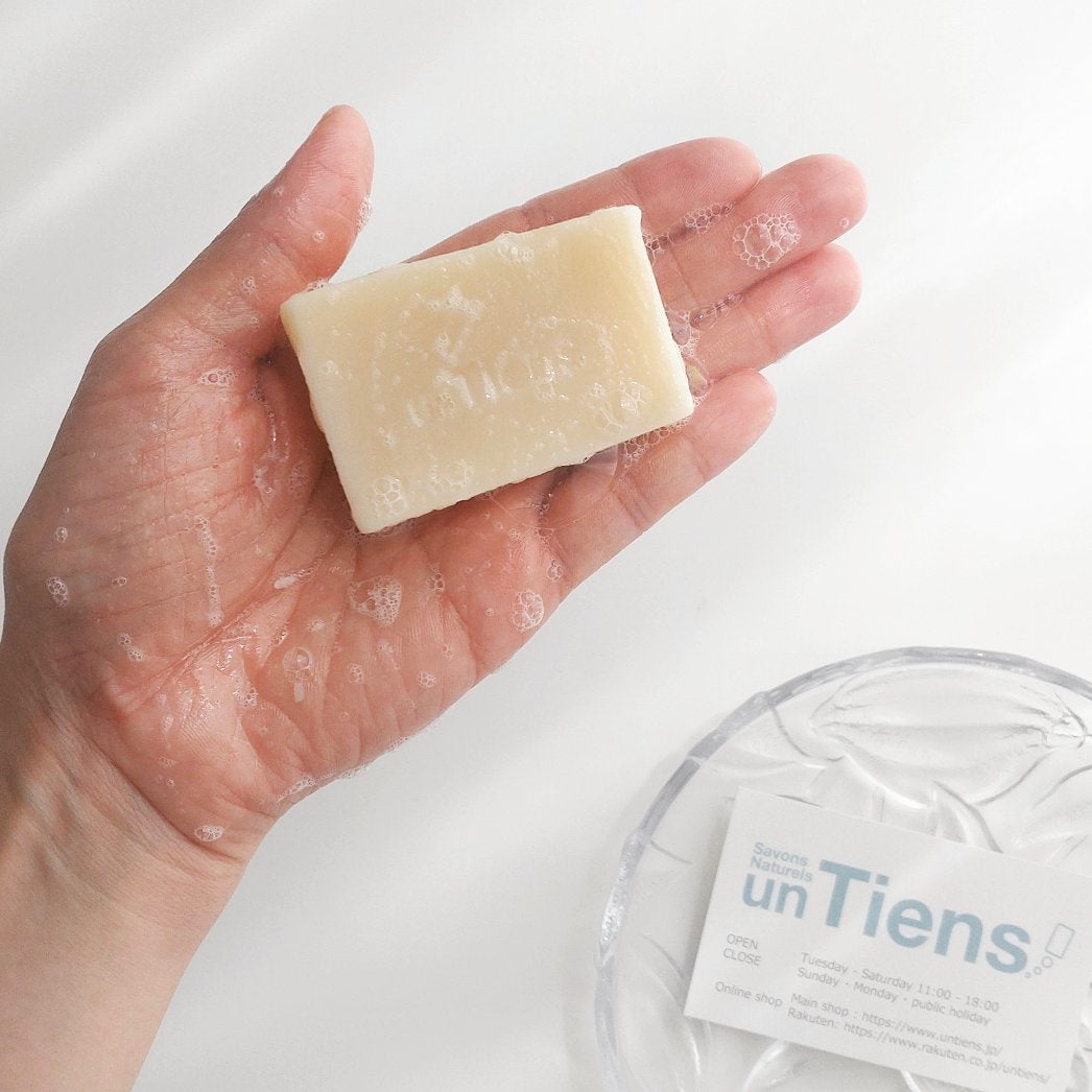 手作り洗顔石鹸 アンティアン クイーン オブ ソープ 「ラベンダーハニー」/アンティアン/洗顔石鹸を使ったクチコミ(4枚目)