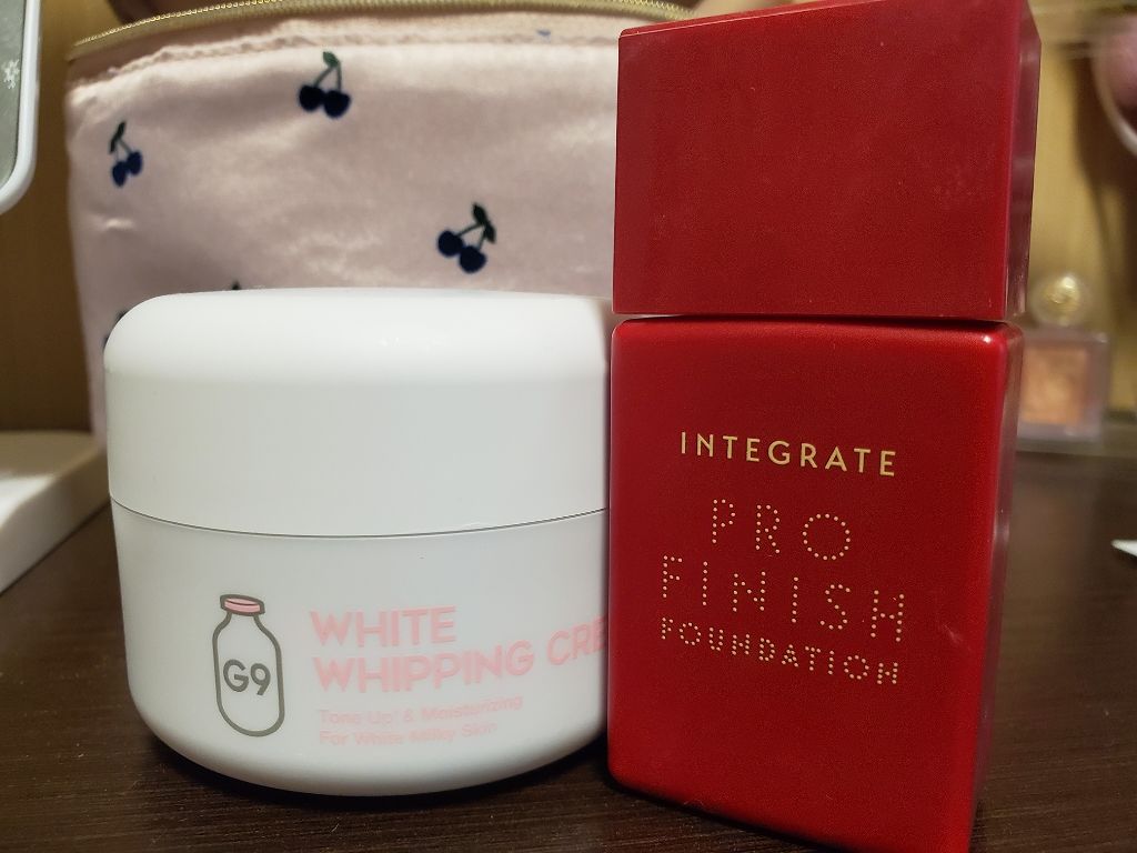 WHITE WHIPPING CREAM(ウユクリーム)/G9SKIN/化粧下地を使ったクチコミ（1枚目）