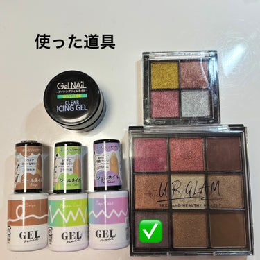 UR GLAM　BLOOMING EYE COLOR PALETTE/U R GLAM/パウダーアイシャドウを使ったクチコミ（2枚目）