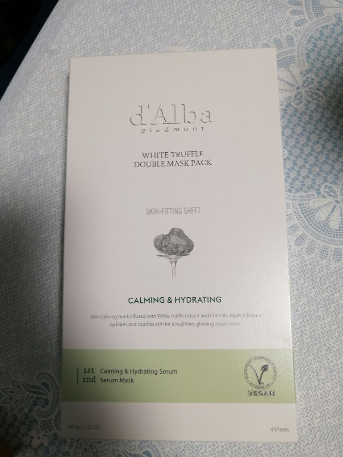 ホワイトトリュフダブルマスクパック(鎮静/保湿) /ダルバ/シートマスク・パックを使ったクチコミ（1枚目）