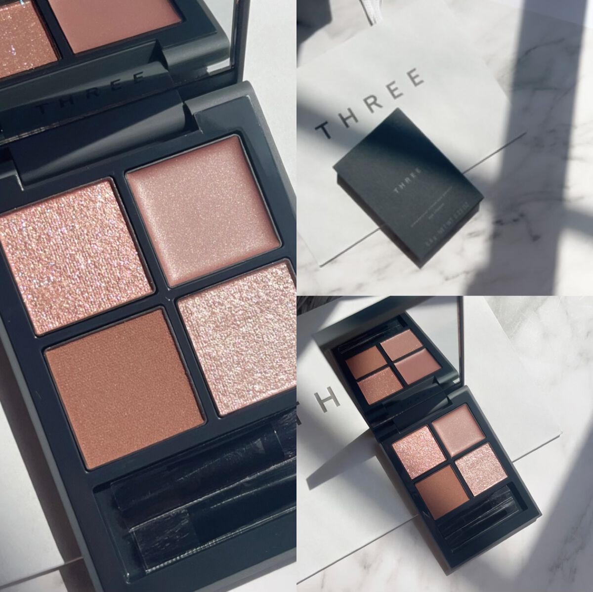 アイシャドウ THREE dasique クリオ まとめ売り プロ アイ パレット｜CLIO他、5商品を使った口コミ -  ブルベ夏