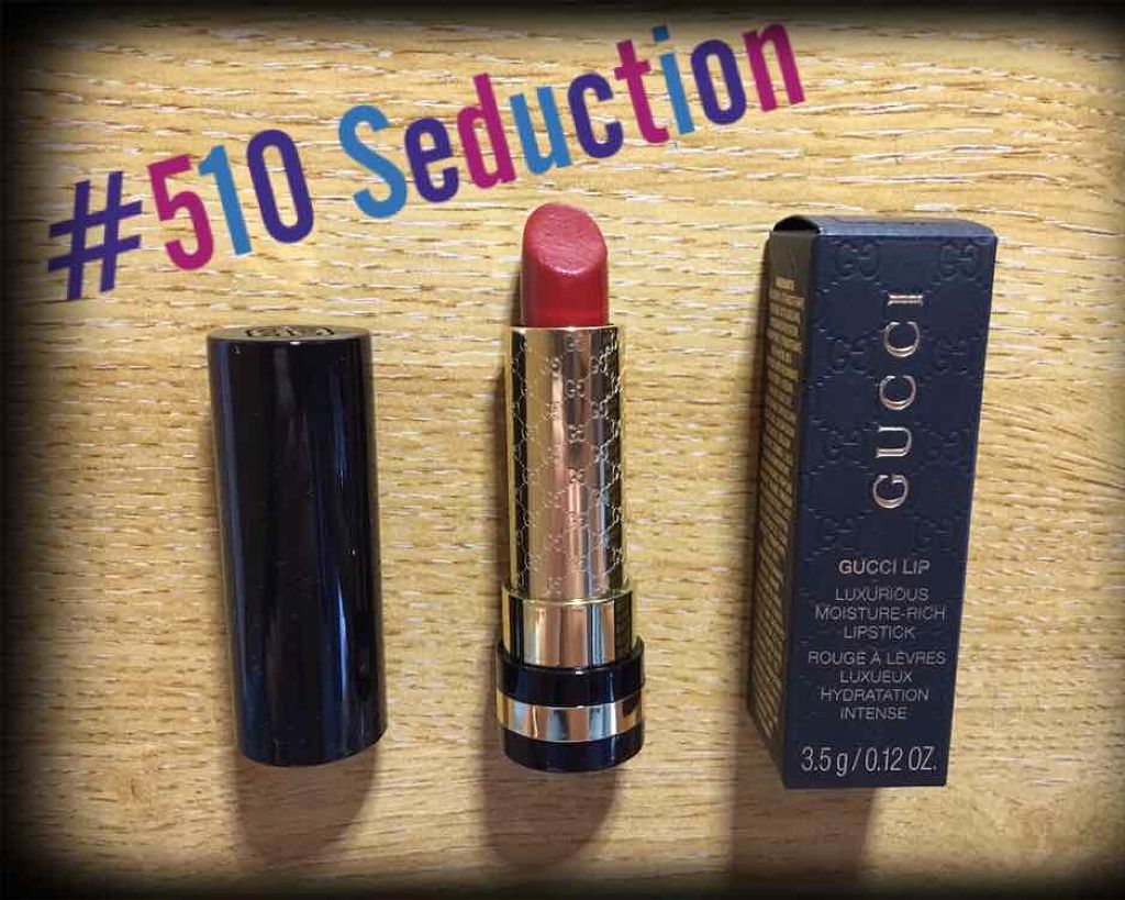 GUCCI LUXURIOUS MOISTURE-RICH LIPSTICK/GUCCI beauty/口紅を使ったクチコミ（1枚目）