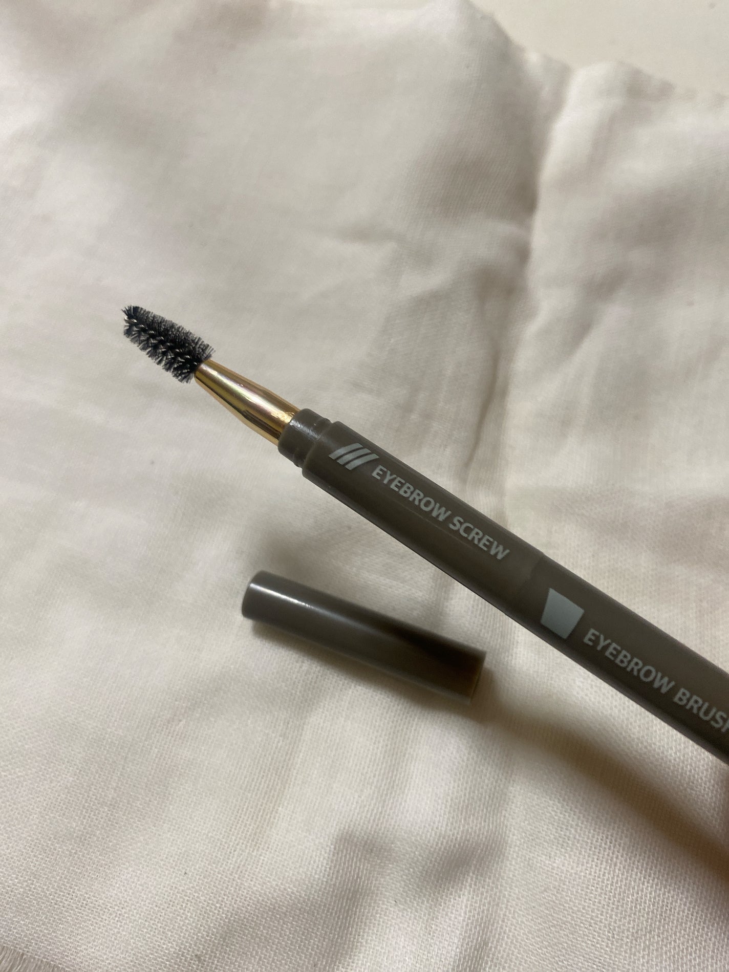 ロケット型 メイクブラシ/DAISO/メイクブラシを使ったクチコミ(2枚目)